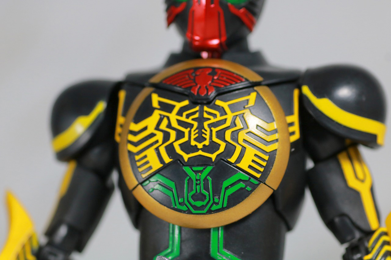 S.H.フィギュアーツ　仮面ライダーオーズ　ラトラータ―コンボ　真骨彫製法　レビュー　全身