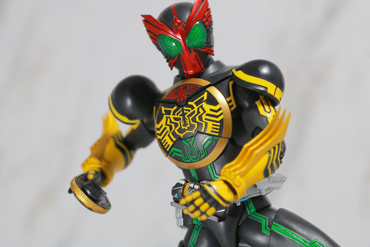 S.H.フィギュアーツ　仮面ライダーオーズ　ラトラータ―コンボ　真骨彫製法　レビュー　アクション