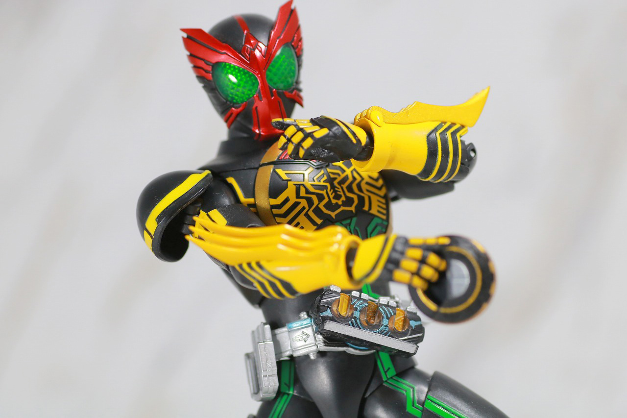 S.H.フィギュアーツ　仮面ライダーオーズ　ラトラータ―コンボ　真骨彫製法　レビュー　アクション