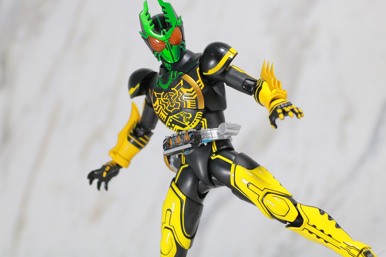 S.H.フィギュアーツ　仮面ライダーオーズ　ラトラータ―コンボ　真骨彫製法　レビュー　アクション　ガタトラーター