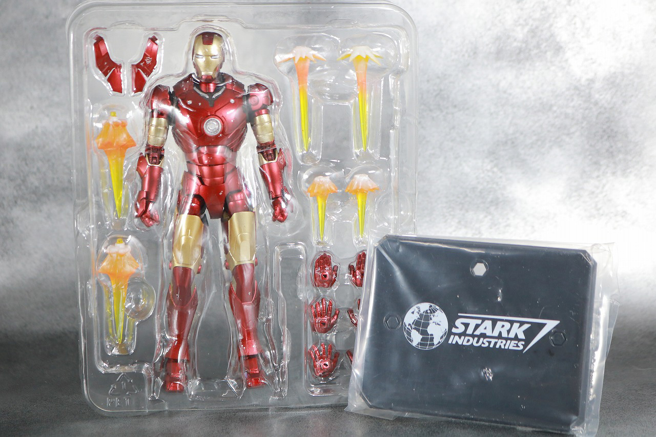 S.H.フィギュアーツ　アイアンマン マーク3 Birth of Iron Man　レビュー　パッケージ