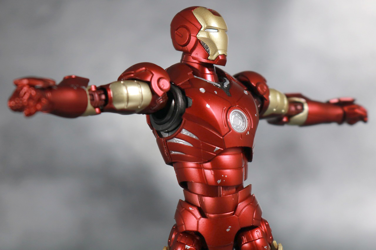 S.H.フィギュアーツ　アイアンマン マーク3 Birth of Iron Man　レビュー　可動範囲