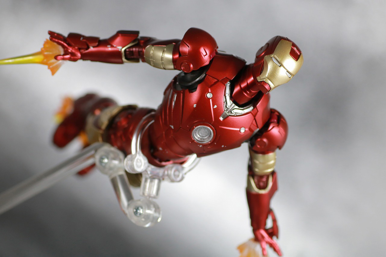 S.H.フィギュアーツ　アイアンマン マーク3 Birth of Iron Man　レビュー　アクション