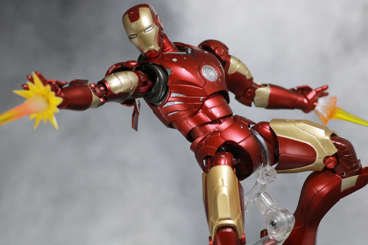 S.H.フィギュアーツ　アイアンマン マーク3 Birth of Iron Man　レビュー　アクション