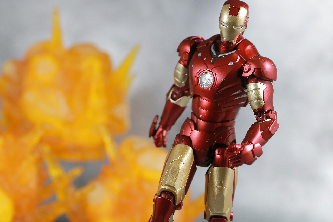 S.H.フィギュアーツ　アイアンマン マーク3 Birth of Iron Man　レビュー　アクション