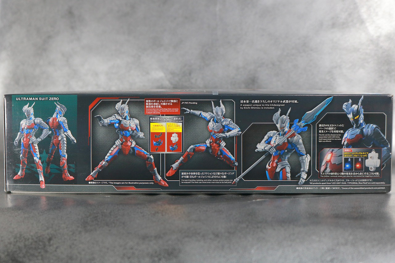 Figure-rise Standard ULTRAMAN ZERO SUIT　ウルトラマンゼロ　レビュー　パッケージ