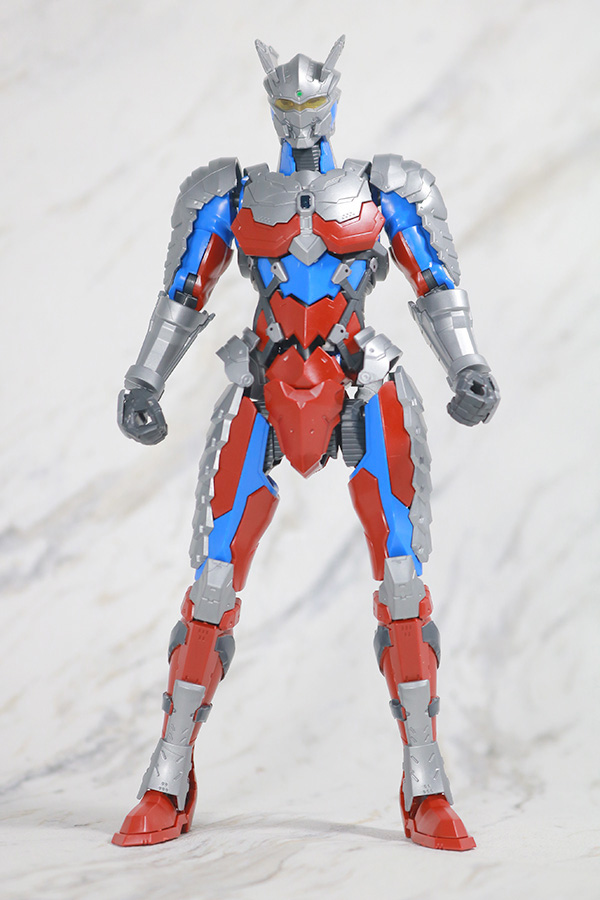 Figure-rise Standard ULTRAMAN ZERO SUIT　ウルトラマンゼロ　レビュー　全身