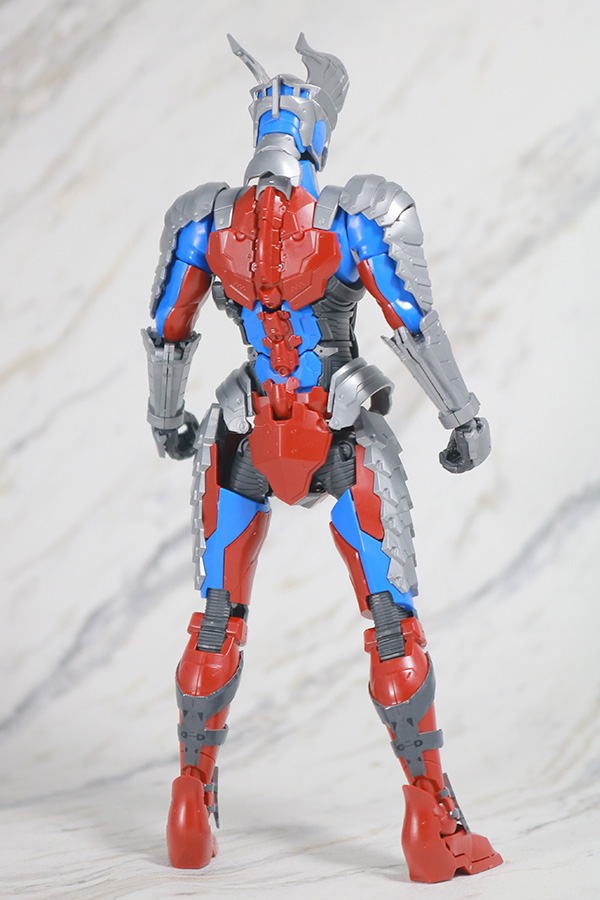 Figure-rise Standard ULTRAMAN ZERO SUIT　ウルトラマンゼロ　レビュー　全身