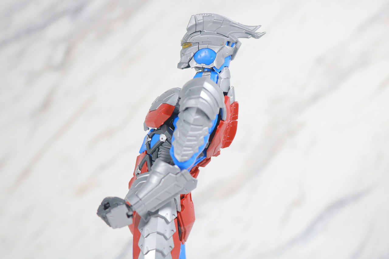 Figure-rise Standard ULTRAMAN ZERO SUIT　ウルトラマンゼロ　レビュー　可動範囲