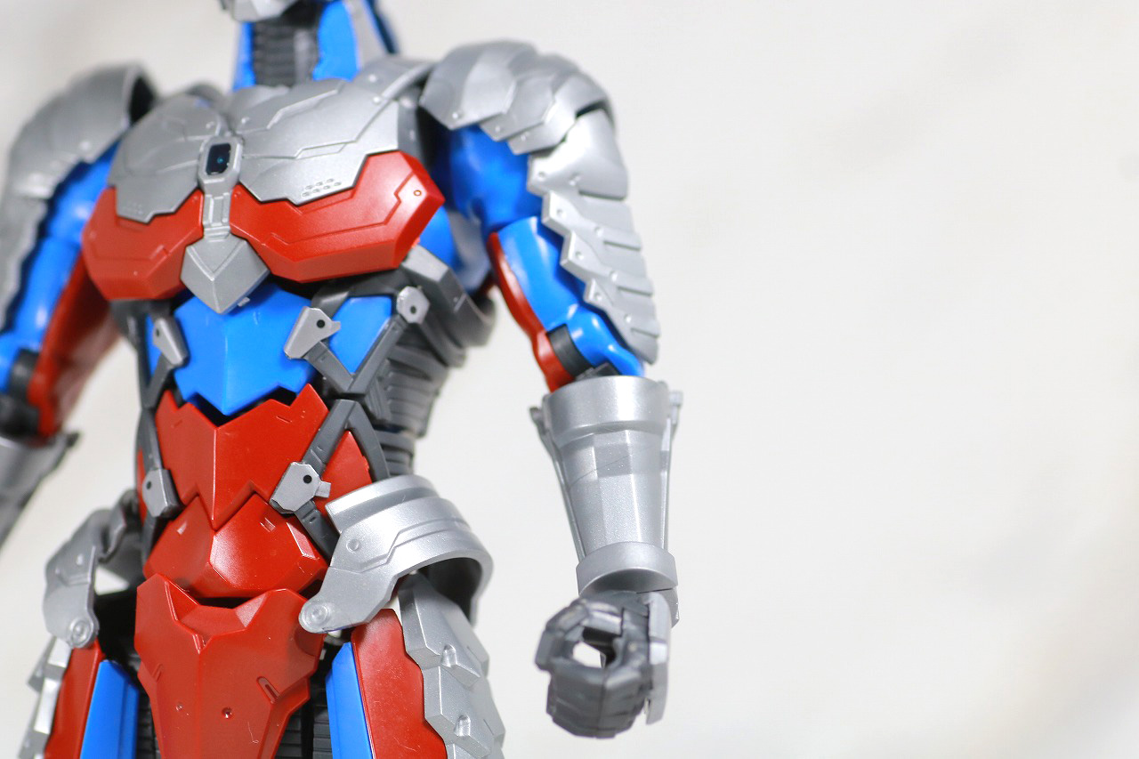 Figure-rise Standard ULTRAMAN ZERO SUIT　ウルトラマンゼロ　レビュー　全身