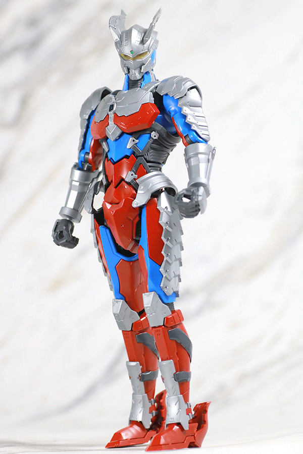 Figure-rise Standard ULTRAMAN ZERO SUIT　ウルトラマンゼロ　レビュー　アクション