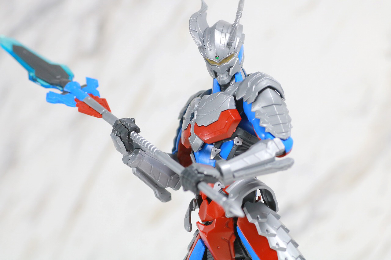 Figure-rise Standard ULTRAMAN ZERO SUIT　ウルトラマンゼロ　レビュー　アクション