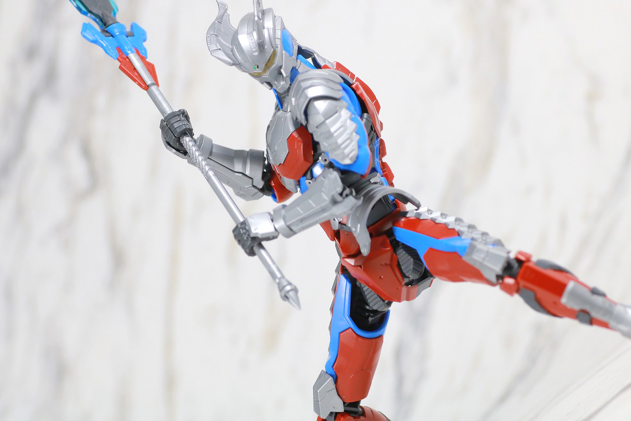 Figure-rise Standard ULTRAMAN ZERO SUIT　ウルトラマンゼロ　レビュー　アクション