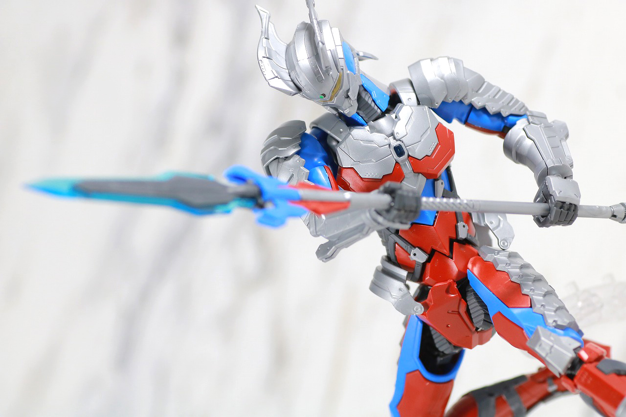 Figure-rise Standard ULTRAMAN ZERO SUIT　ウルトラマンゼロ　レビュー　アクション