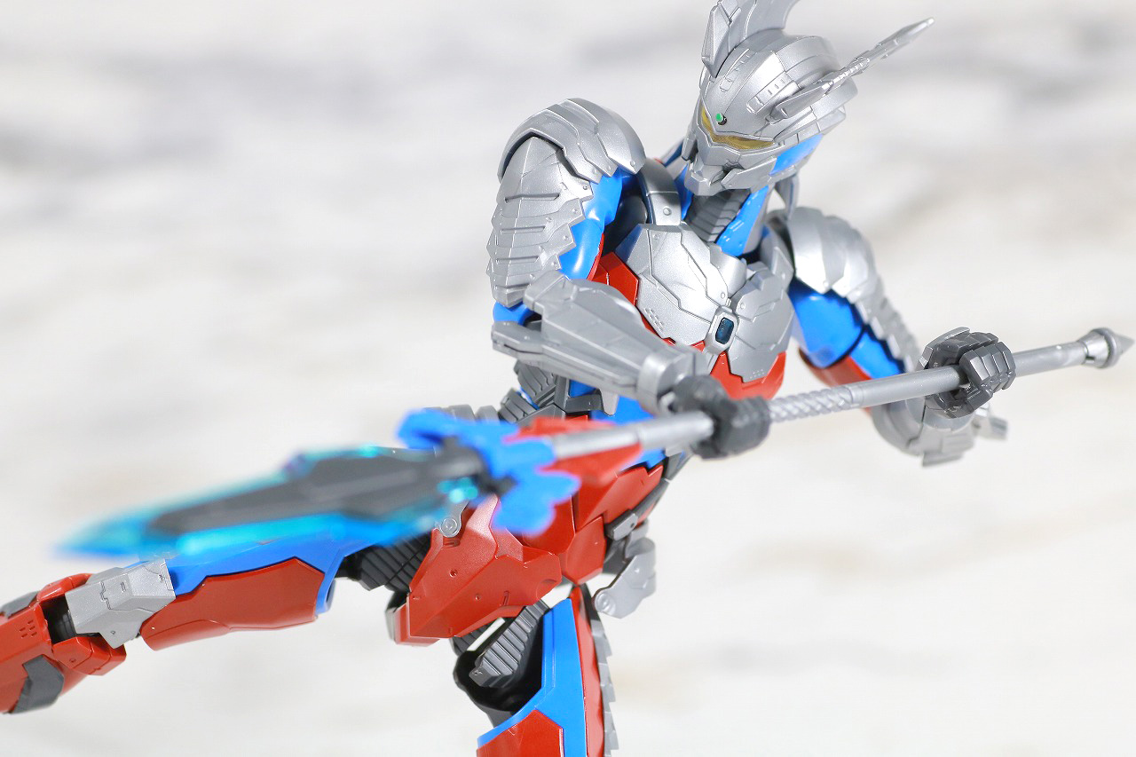 Figure-rise Standard ULTRAMAN ZERO SUIT　ウルトラマンゼロ　レビュー　アクション