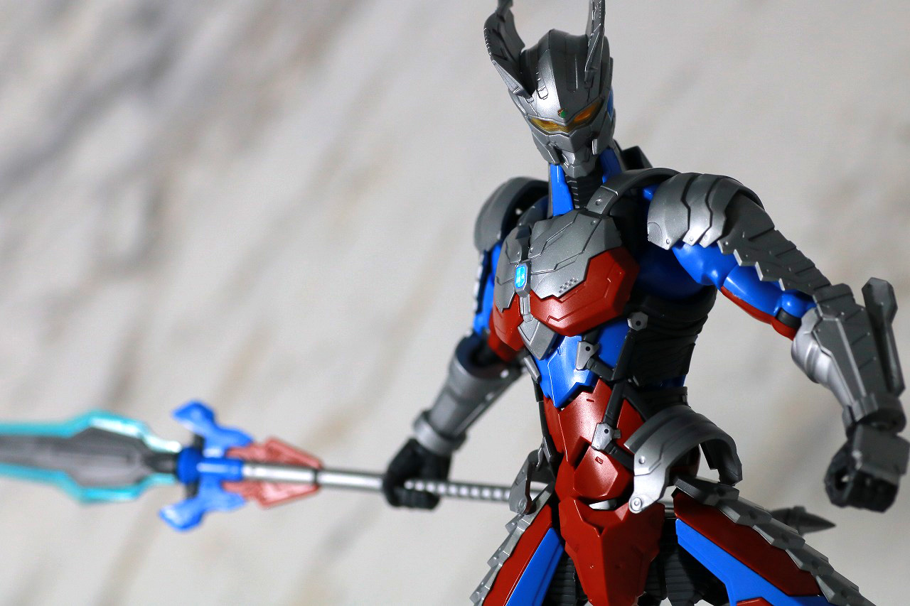 Figure-rise Standard ULTRAMAN ZERO SUIT　ウルトラマンゼロ　レビュー　アクション