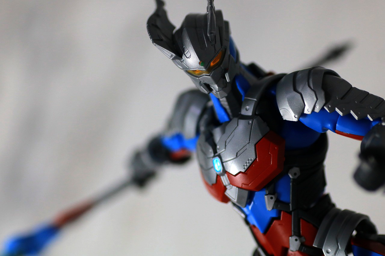 Figure-rise Standard ULTRAMAN ZERO SUIT　ウルトラマンゼロ　レビュー　アクション