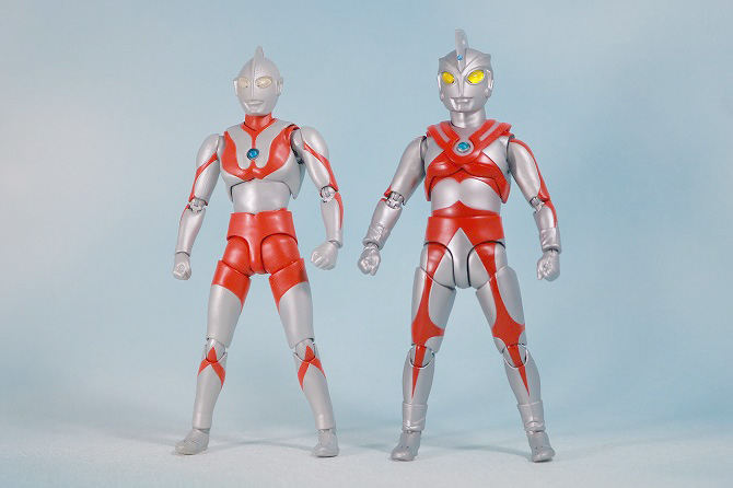 S.H.フィギュアーツ　ウルトラマンエース　レビュー　全身　比較