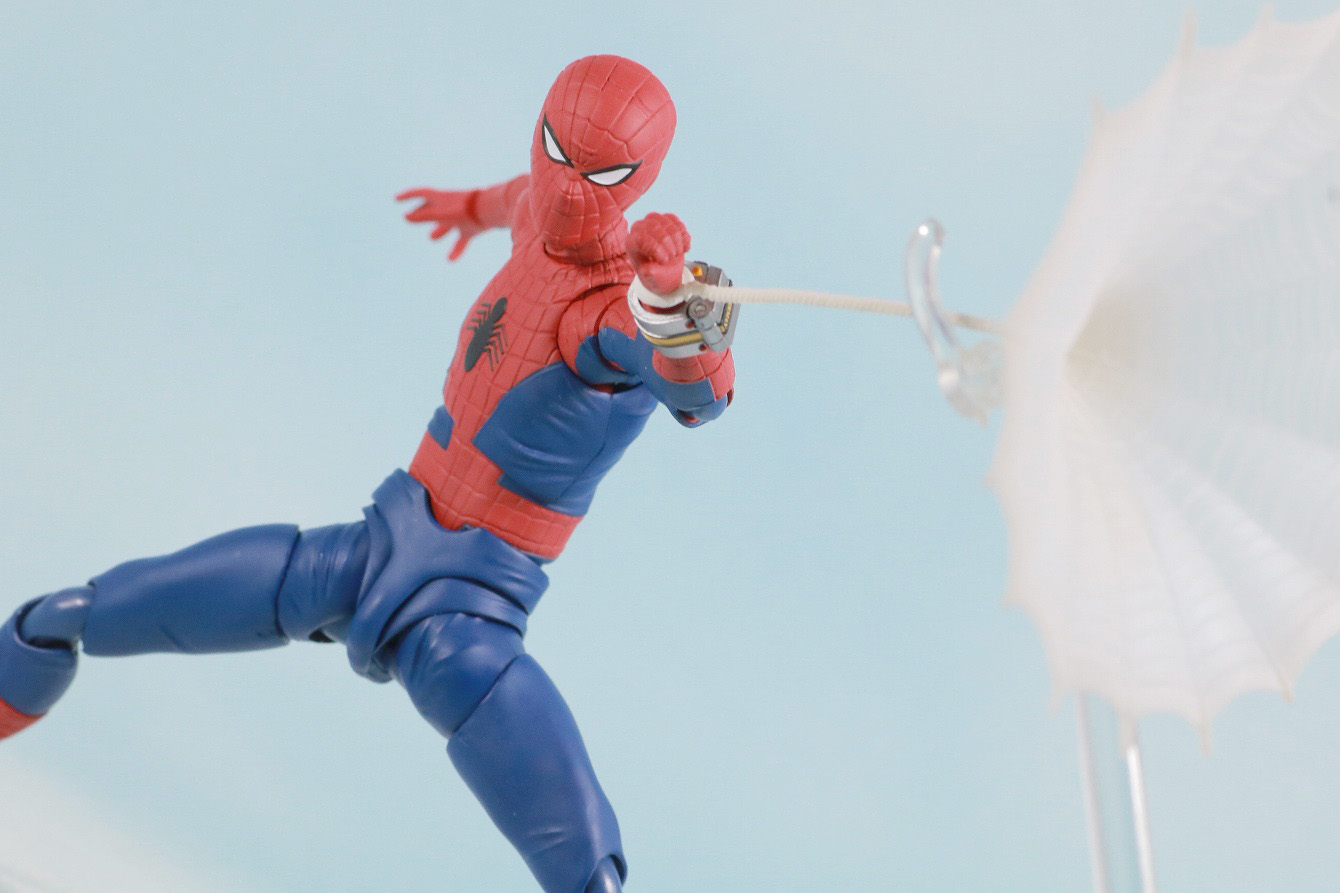 S.H.フィギュアーツ　スパイダーマン　東映版　レビュー　アクション