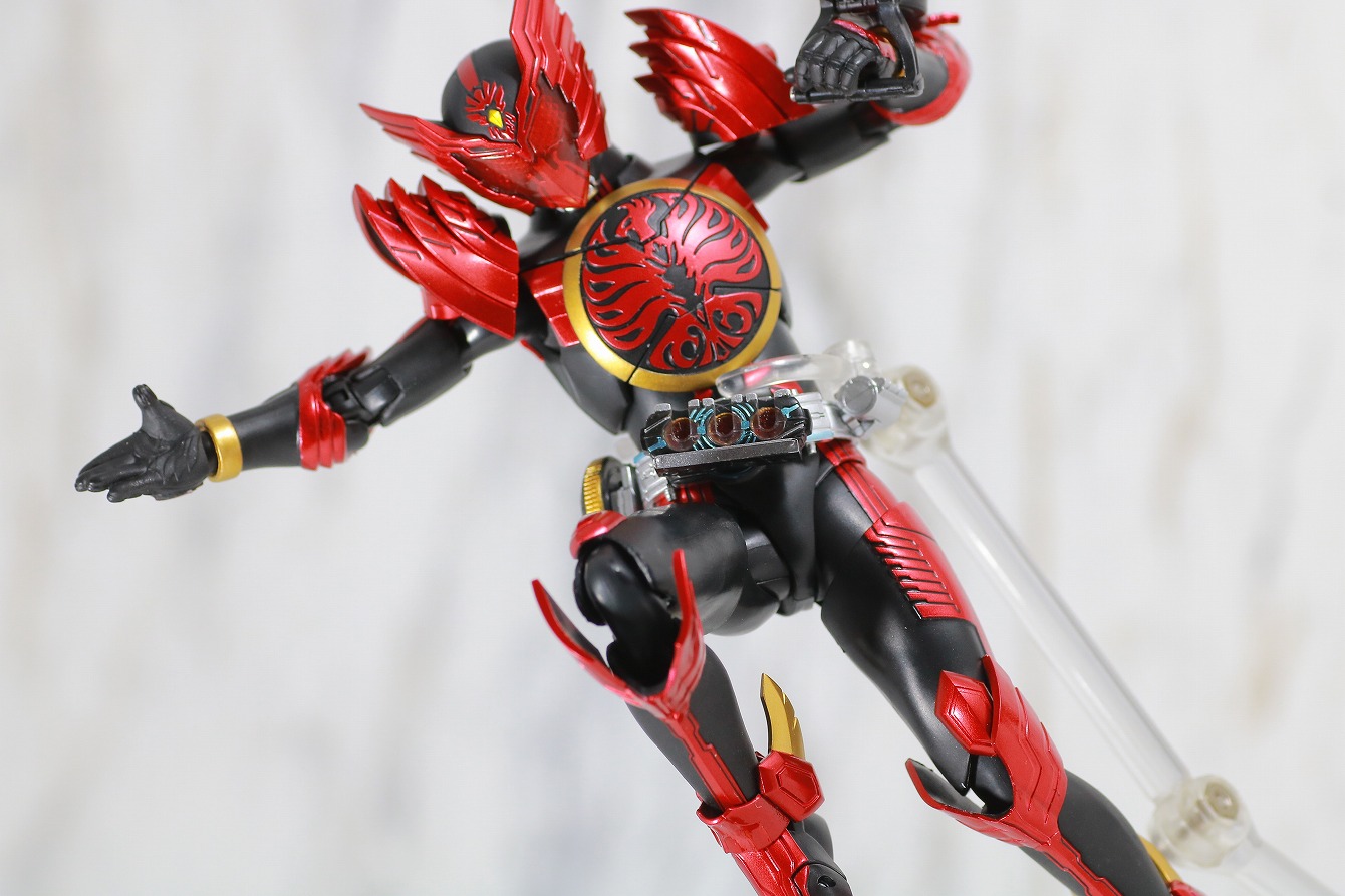 S.H.フィギュアーツ　仮面ライダーオーズ　タジャドルコンボ　真骨彫製法　レビュー　アクション