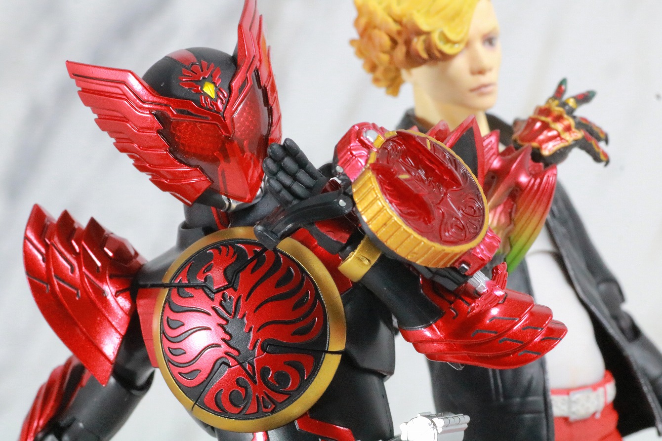 S.H.フィギュアーツ　仮面ライダーオーズ　タジャドルコンボ　真骨彫製法　レビュー　アクション　アンク