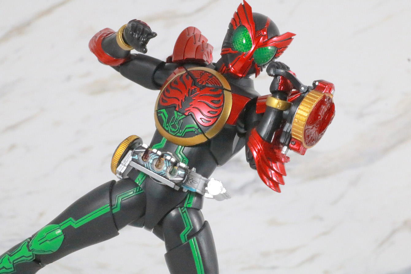 S.H.フィギュアーツ　仮面ライダーオーズ　タジャドルコンボ　真骨彫製法　レビュー　アクション　タカジャバ