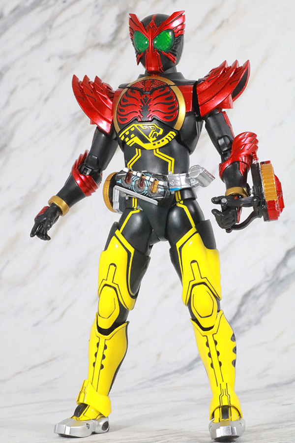 S.H.フィギュアーツ　仮面ライダーオーズ　タジャドルコンボ　真骨彫製法　レビュー　コンボチェンジ　タジャーター