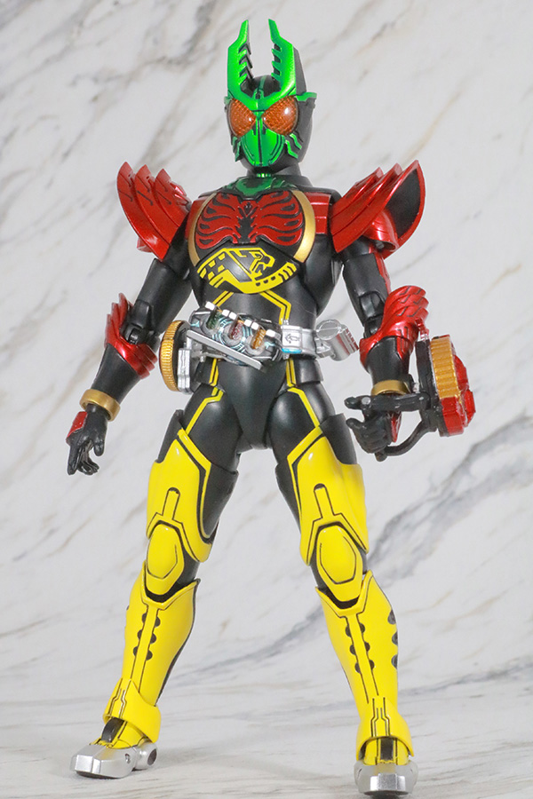 S.H.フィギュアーツ　仮面ライダーオーズ　タジャドルコンボ　真骨彫製法　レビュー　コンボチェンジ　ガタジャーター