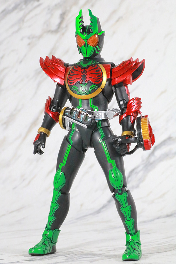 S.H.フィギュアーツ　仮面ライダーオーズ　タジャドルコンボ　真骨彫製法　レビュー　コンボチェンジ　ガタジャバ