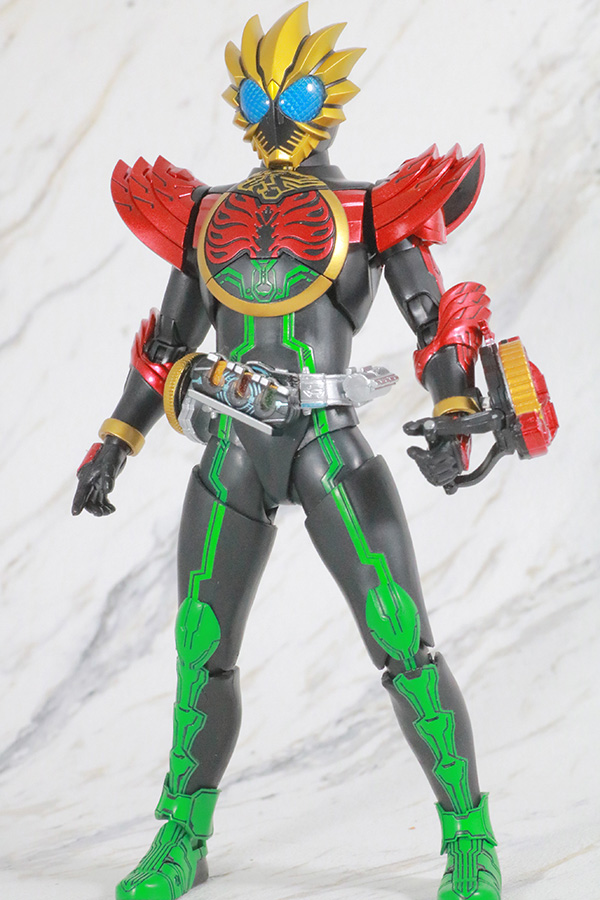 S.H.フィギュアーツ　仮面ライダーオーズ　タジャドルコンボ　真骨彫製法　レビュー　コンボチェンジ　ラジャバ