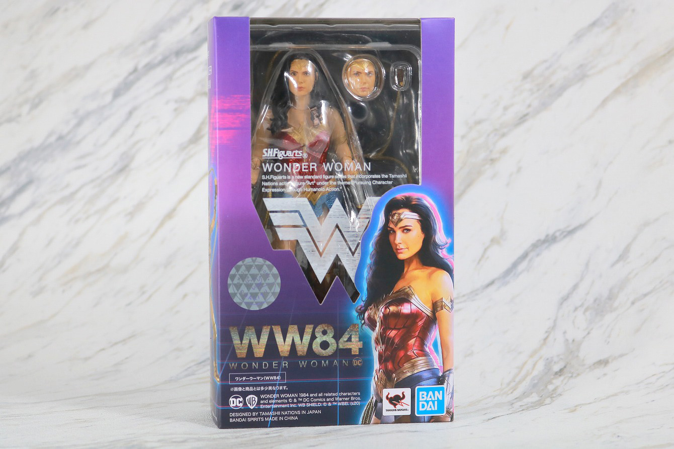 S.H.フィギュアーツ　ワンダーウーマン　WW84　レビュー　パッケージ