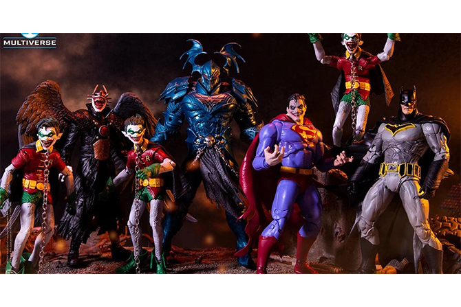 DCマルチバース新作！フーラフスバットマンやロビン、ス―パーマン、マーシレス登場