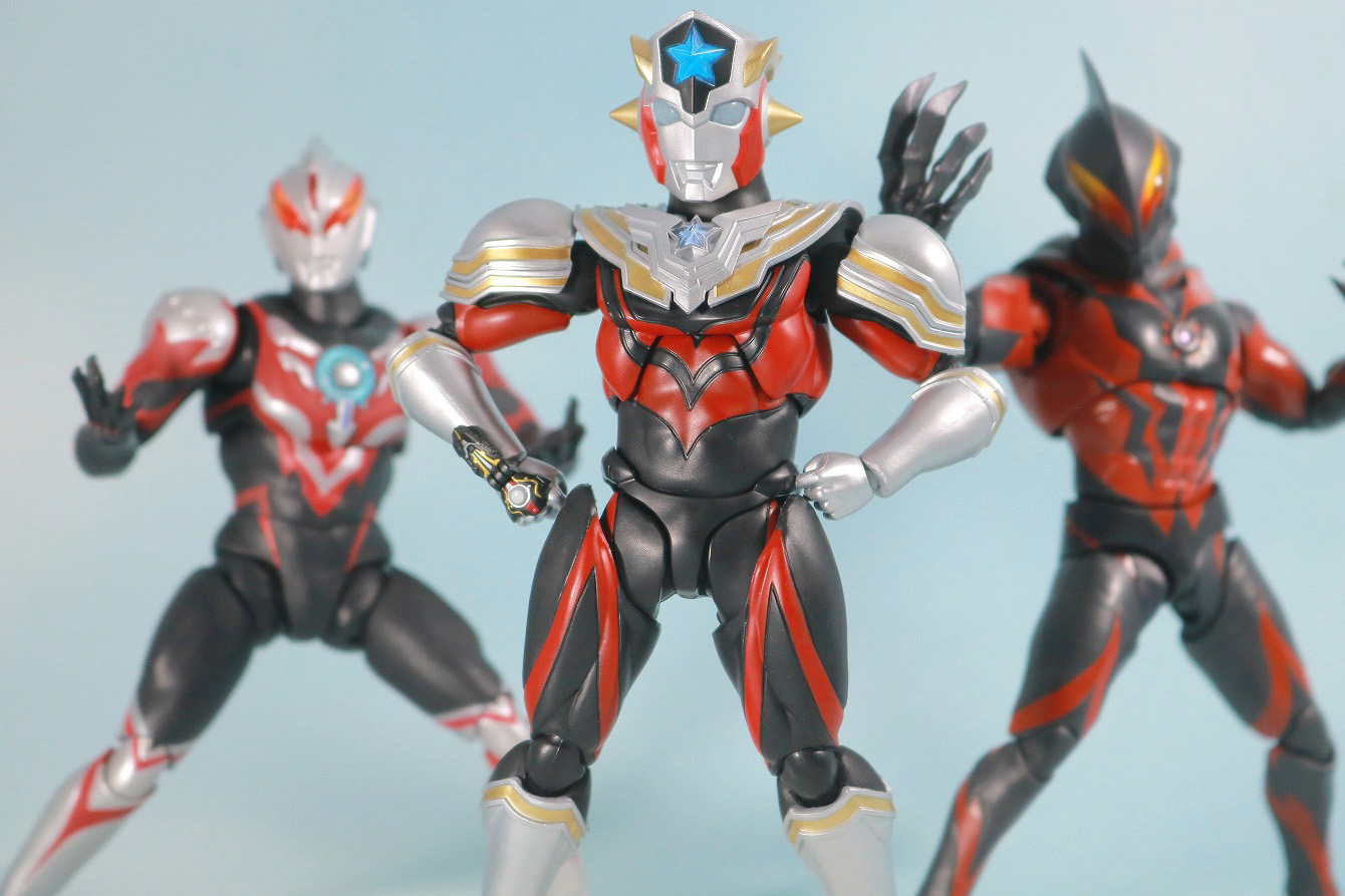 S.H.フィギュアーツ　ウルトラマンタイタス　レビュー　アクション　ベリアル　オーブ　サンダーブレスター