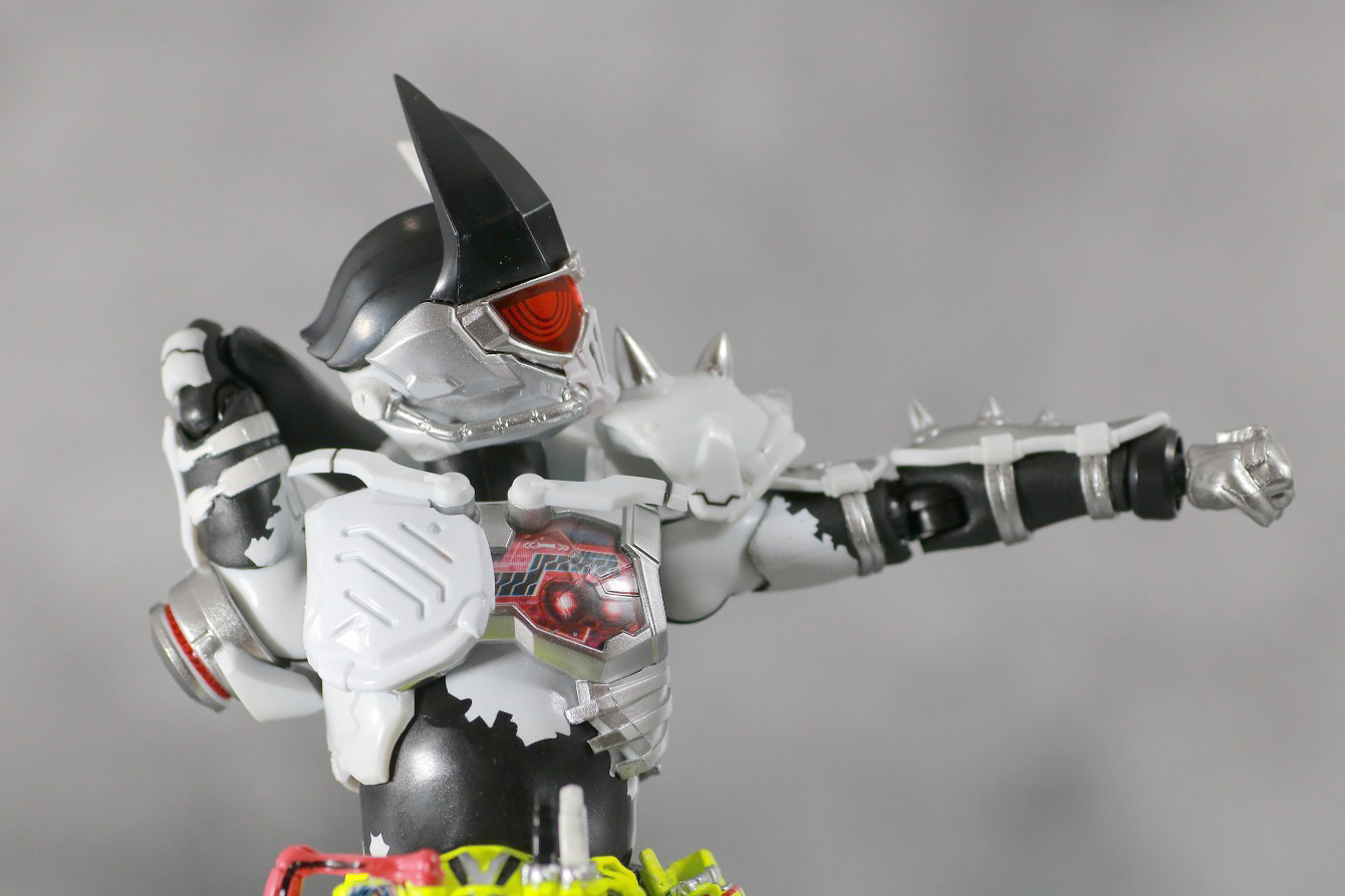 S.H.フィギュアーツ　仮面ライダーゲンム　ゾンビアクションゲーマー　レベルX-0　レビュー　可動範囲　首回転　肩可動