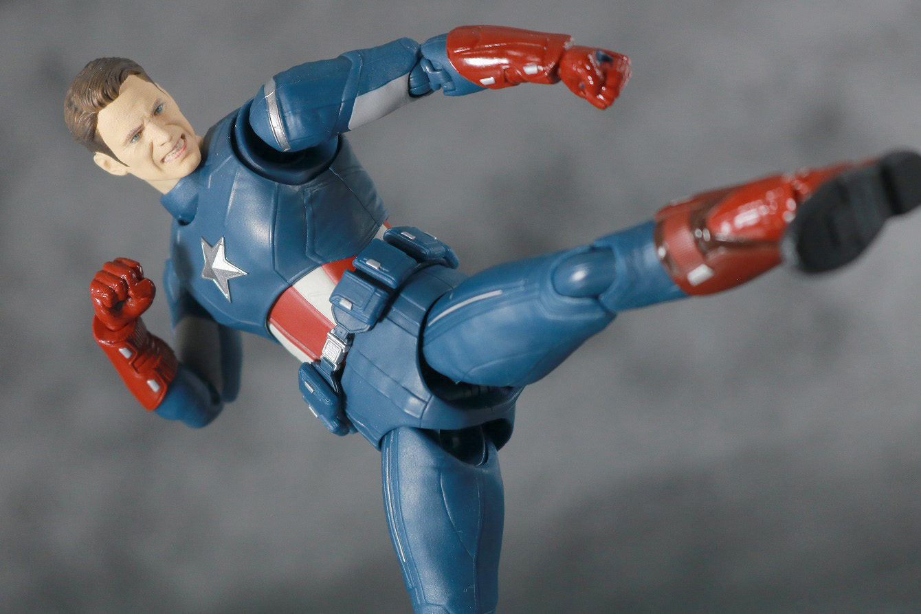 S.H.フィギュアーツ　キャプテンアメリカ　CAP VS CAP　レビュー　アクション