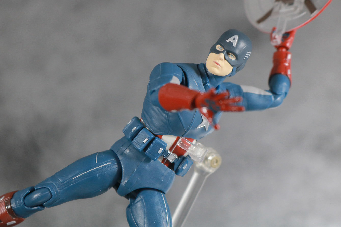 S.H.フィギュアーツ　キャプテンアメリカ　CAP VS CAP　レビュー　アクション