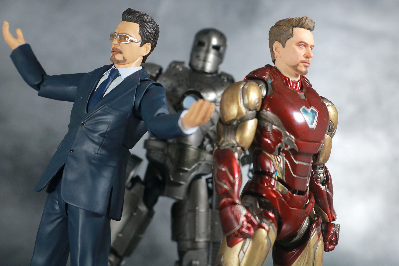 S.H.フィギュアーツ　トニー・スターク　Birth of Iron Man　レビュー　アクション　アイアンマン マーク85