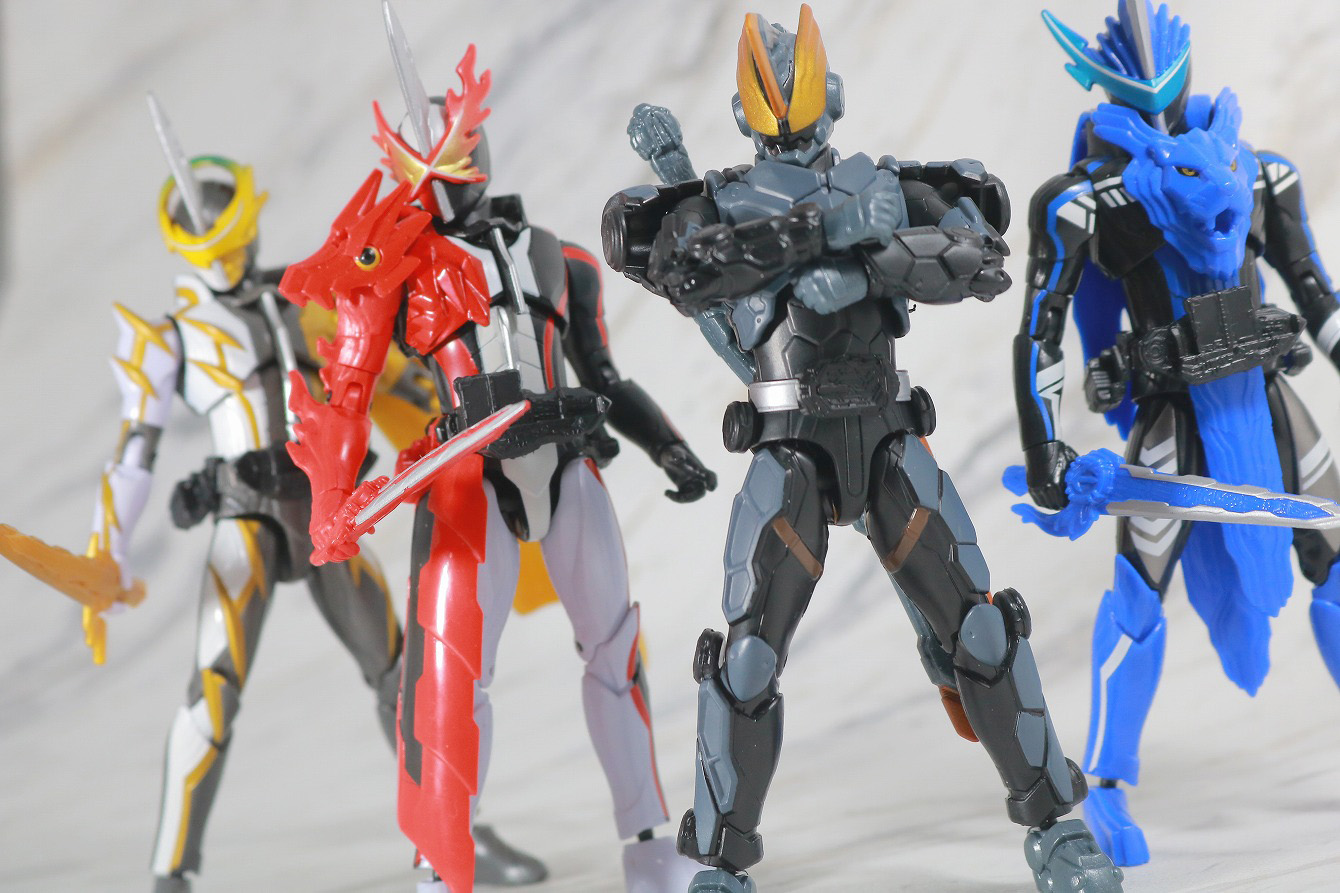 RKF 仮面ライダーバスター 玄武神話＆玄武ジャッ君フォームチェンジセット　レビュー　アクション　仮面ライダーセイバー　仮面ライダーブレイズ　仮面ライダーエスパーダ