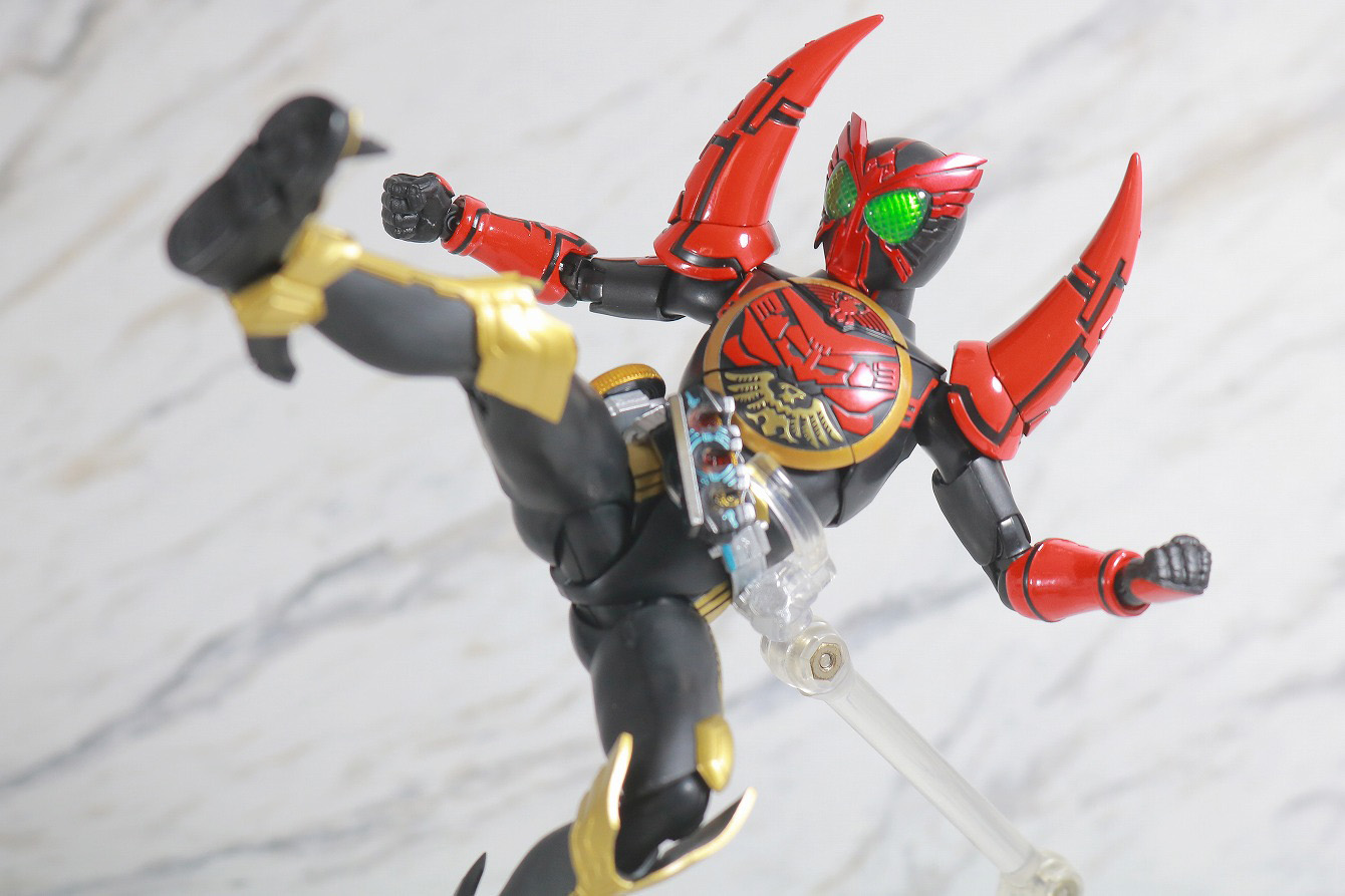 S.H.フィギュアーツ　仮面ライダーオーズ　タマシーコンボ　真骨彫製法　レビュー　アクション