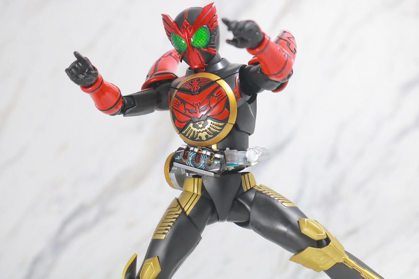 S.H.フィギュアーツ　仮面ライダーオーズ　タマシーコンボ　真骨彫製法　レビュー　アクション