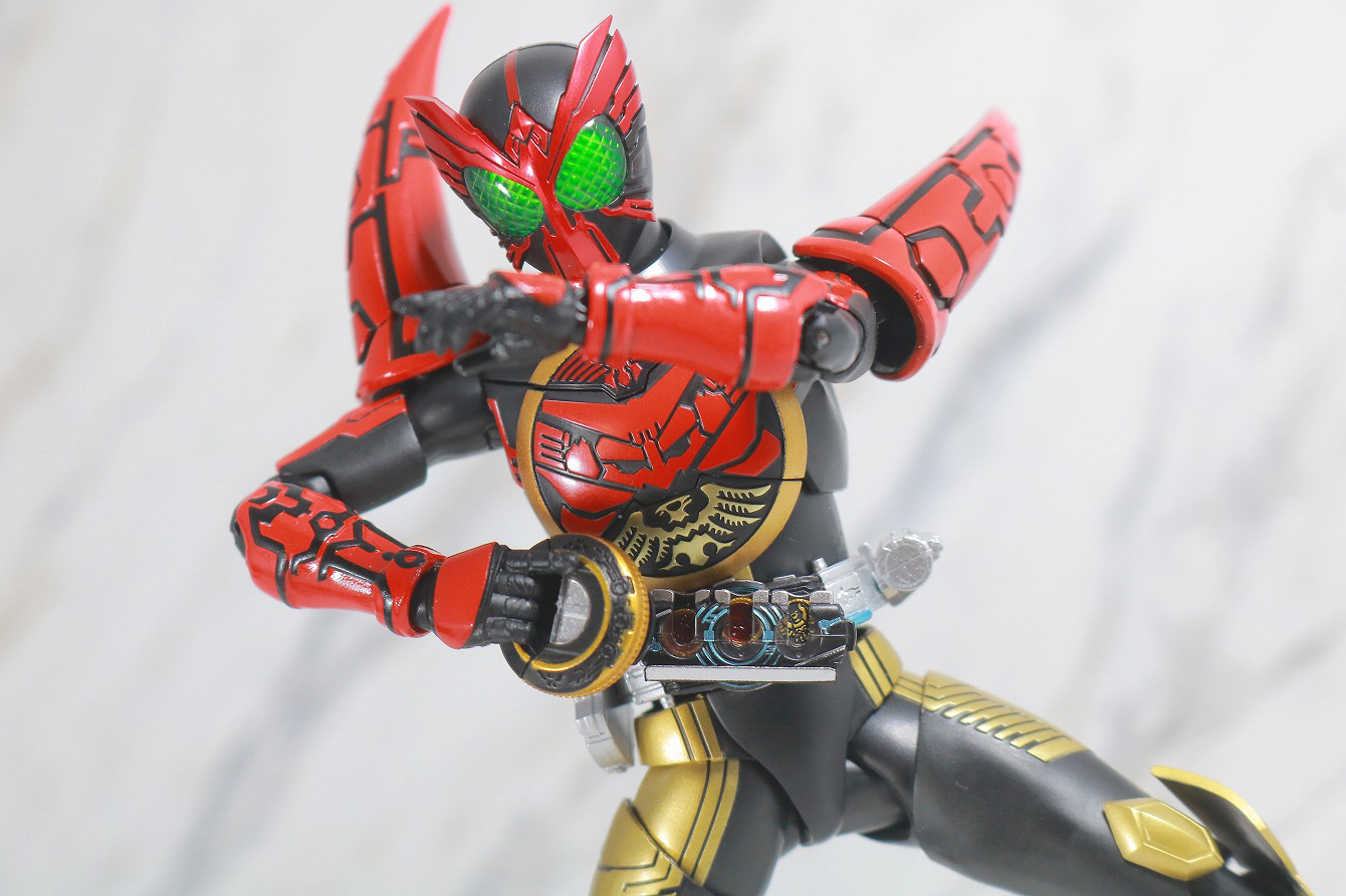 S.H.フィギュアーツ　仮面ライダーオーズ　タマシーコンボ　真骨彫製法　レビュー　アクション