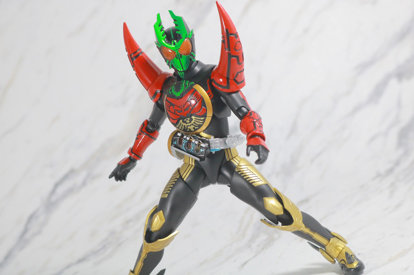 S.H.フィギュアーツ　仮面ライダーオーズ　タマシーコンボ　真骨彫製法　レビュー　アクション　コンボチェンジギミック　ガタマシー