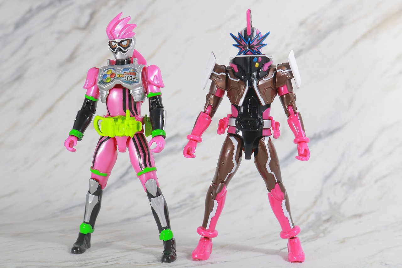 RKF　仮面ライダースラッシュ ヘンゼルナッツとグレーテル＆ヘンゼルブレーメンフォームチェンジセット　レビュー　本体　仮面ライダーエグゼイド　比較