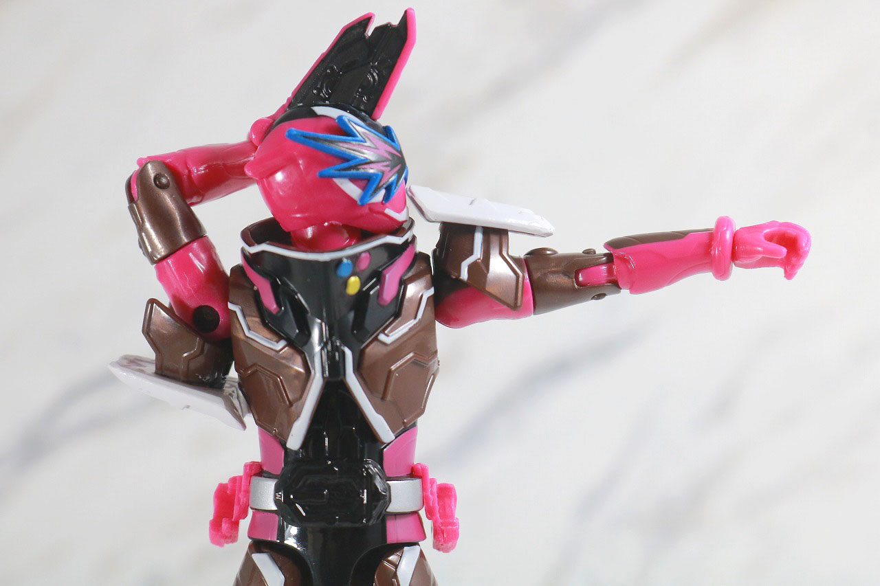 RKF　仮面ライダースラッシュ ヘンゼルナッツとグレーテル＆ヘンゼルブレーメンフォームチェンジセット　レビュー　可動範囲