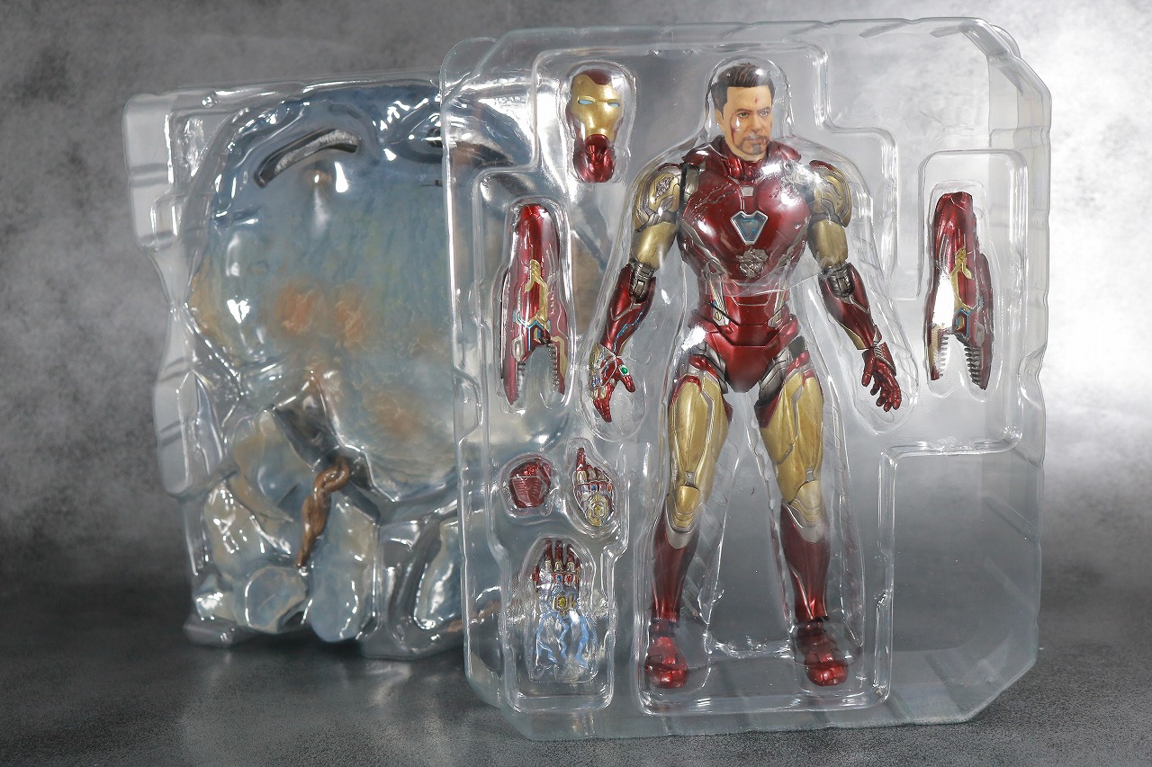 S.H.フィギュアーツ　アイアンマン マーク85　I AM IRONMAN　レビュー　パッケージ