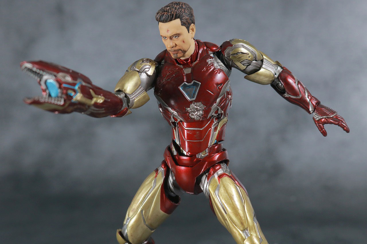 S.H.フィギュアーツ　アイアンマン マーク85　I AM IRONMAN　レビュー　アクション