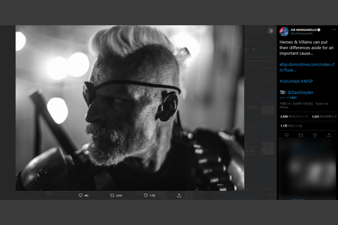 ジョー・マンガニエロ、新たなデスストローク姿の写真を共有 － 『ジャスティスリーグSC』で新規撮影参加