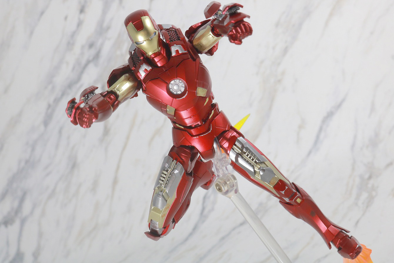 S.H.フィギュアーツ　アイアンマン　マーク7　AVENGERS ASSEMBLE EDITION　レビュー　アクション