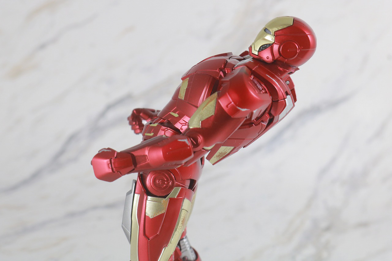 S.H.フィギュアーツ　アイアンマン　マーク7　AVENGERS ASSEMBLE EDITION　レビュー　可動範囲