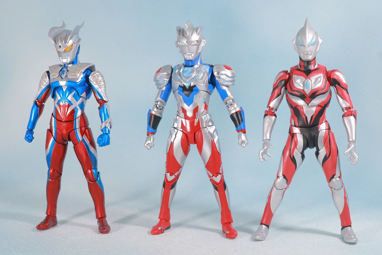 S.H.フィギュアーツ　ウルトラマンゼット　アルファエッジ　レビュー　本体　ウルトラマンジード　ウルトラマンゼロ　比較